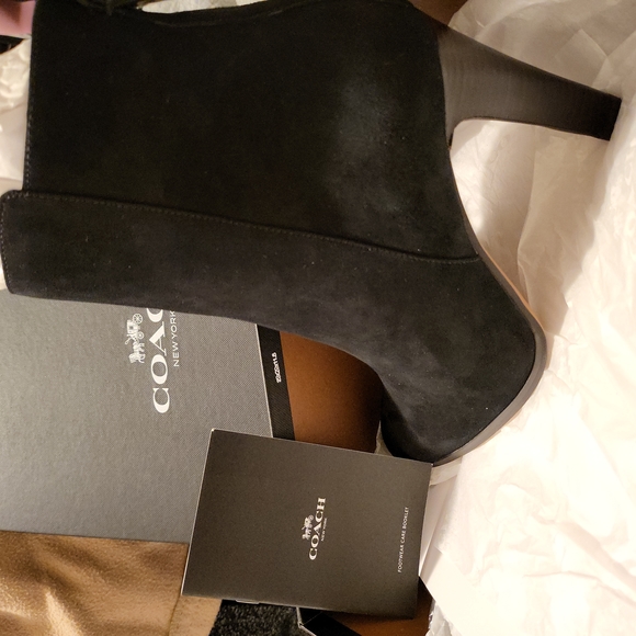 BRAND NEW ***Authentic Coach Booties*** - Picture 1 of 4